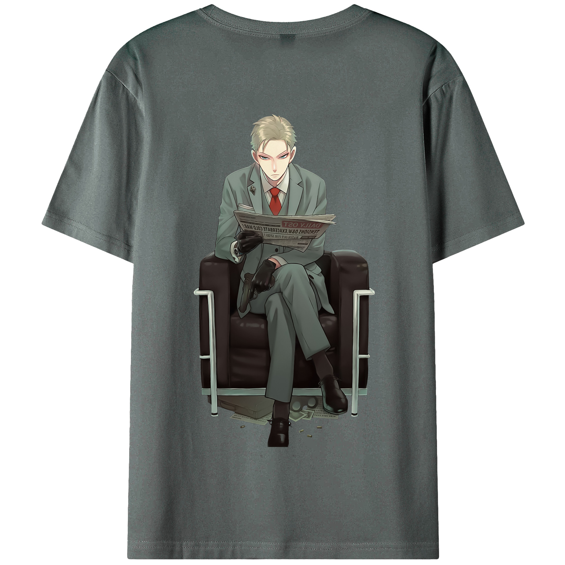 （画像用） SPY×FAMILY间谍家家酒 綿100％半袖Tシャツ（背面プリント）